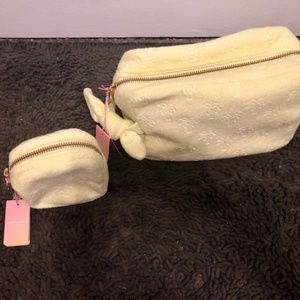 Stoney Clover Lane X Target Yellow Terry Cloth Bags - Two NWT